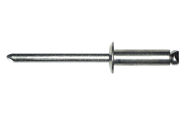 Заклёпка выцяжная ⌀4,0 мм, сталь/сталь DIN 7337