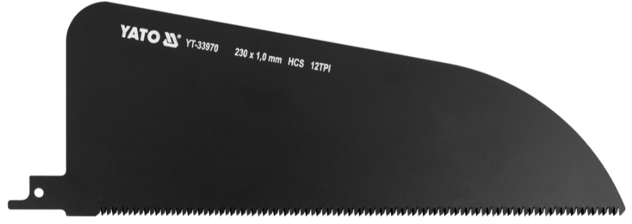 Полотно для сабельной пилы HCS/дерево 230мм 12TPI YATO (YT-33970): цена в Минске - Стант Креп