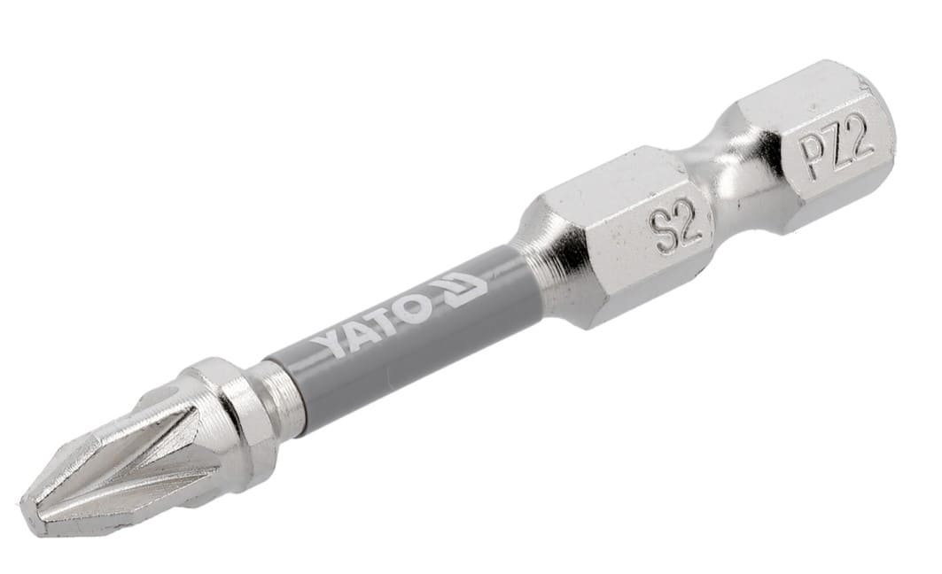 Биты ударные PZ/PH 1/4"x50мм NI YATO/2шт для шуруповерта - купить в каталоге Стант Креп.