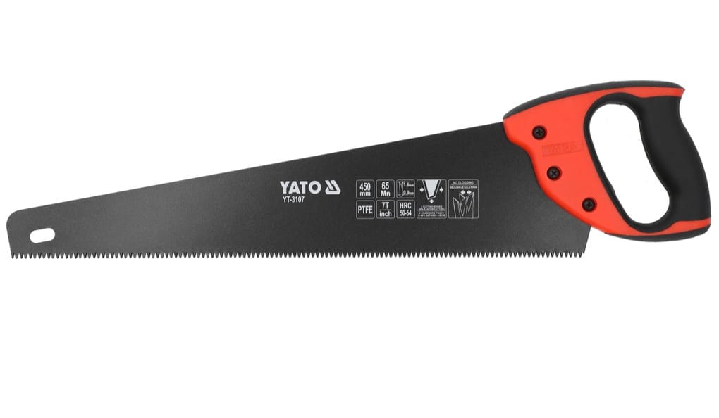 Пила ручная по дереву PTFE YATO