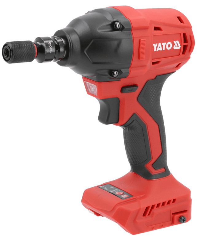 Аккумуляторный бесщеточный ударный гайковерт 18V, 1/2'', 350Nm без АКБ YATO (YT-827792) - купить в каталоге Стант Креп.
