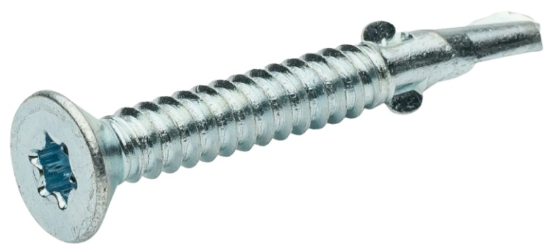 Саморез самонарезающий (флюгель), потай, 5.5х50, DIN 7504P, TORX - купить в каталоге Стант Креп.