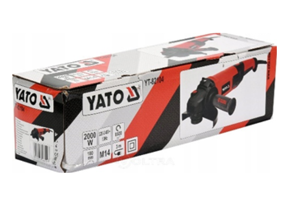 Углошлифовальная машинка 180мм 2000Вт YATO (арт. YT-82104) - купить в каталоге Стант Креп.