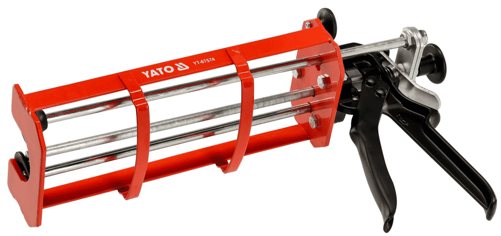 Пистолет полукорпусной для двойных картриджей 245мм, YАТО (YT-67574): цена в Минске - Стант Креп.