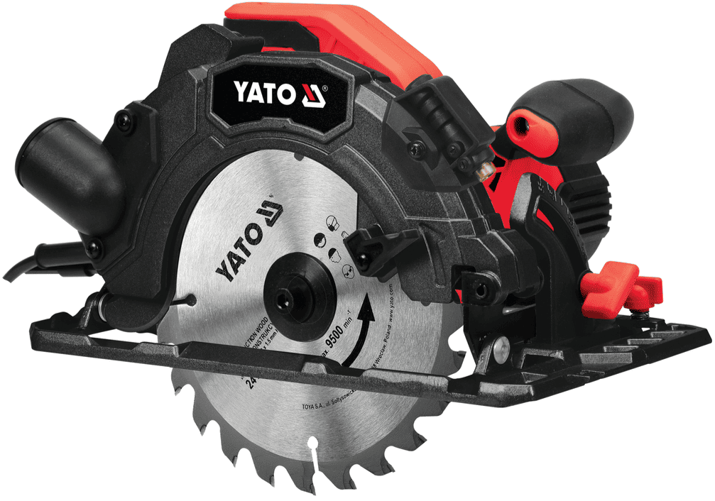 Электрическая циркулярная пила 185мм, 1500W, YATO (YT-82151) - купить в каталоге Стант Креп.
