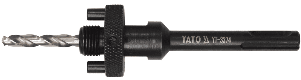 Адаптар SDS+ са свердзелам для біметалічных каронак 32-140мм, 5/8", YATO (YT-3374)