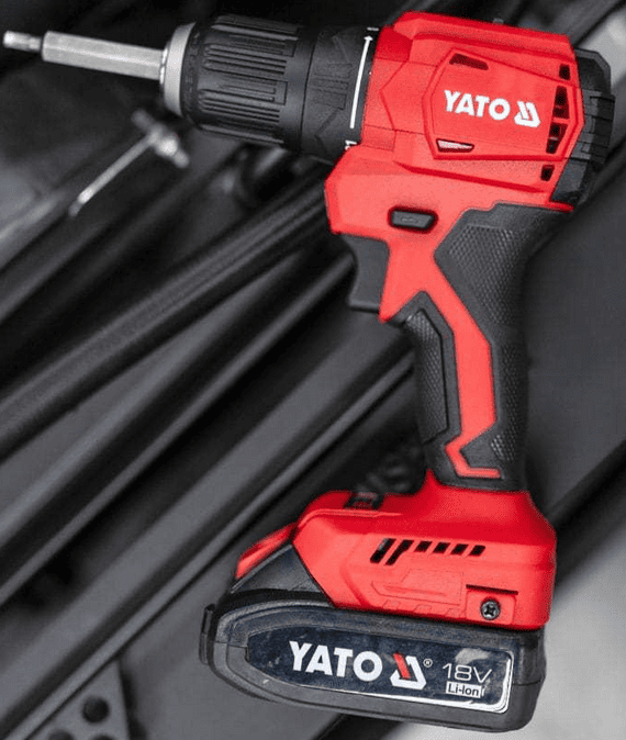 Бесщеточный шуруповерт 18V, 45Nm, без АКБ YATO (YT-827790) - купить в каталоге Стант Креп.