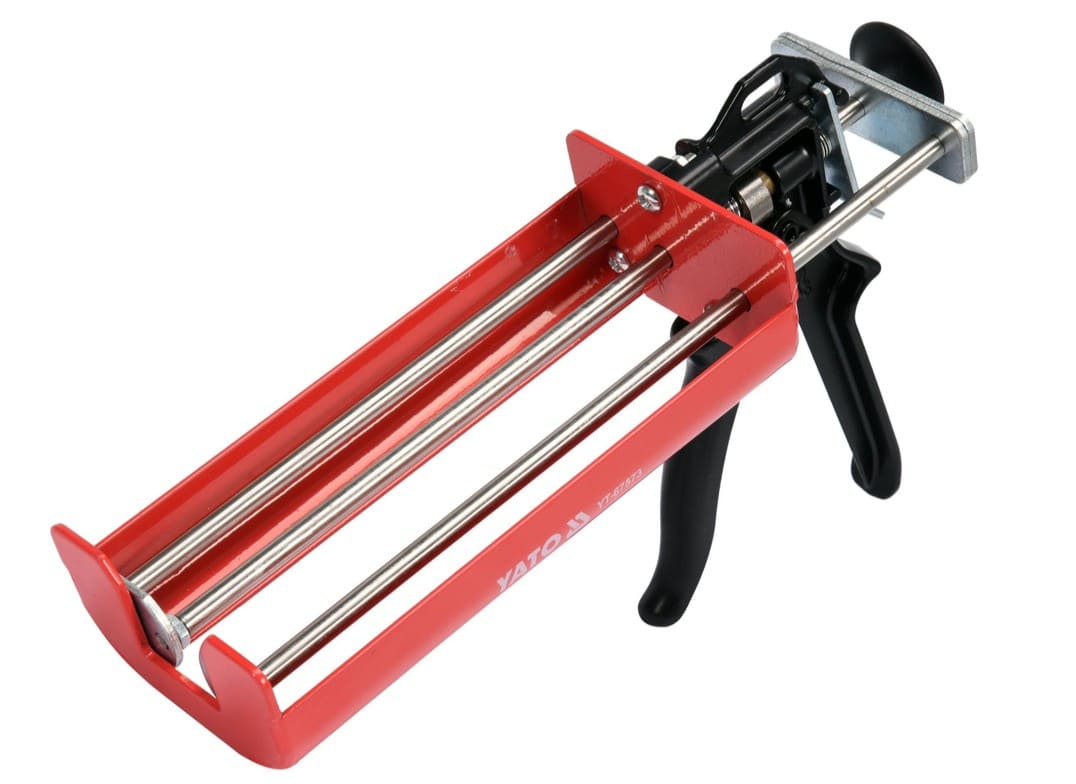 Пистолет полукорпусной для двойных картриджей 205мм, YАТО (YT-67573): цена в Минске - Стант Креп.