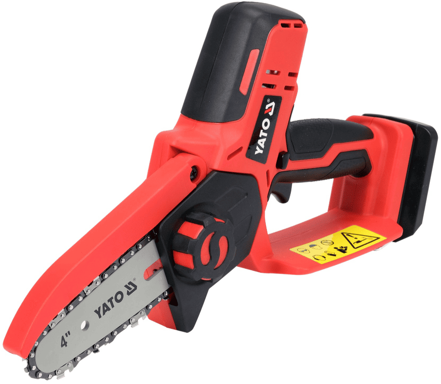 Аккумуляторная садовая цепная пила18V, 4'', без АКБ YATO (YT-828136)
