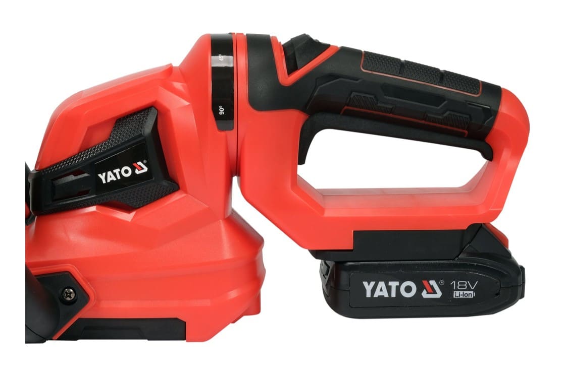 Аккумуляторный кусторез с поворотной ручкой 450мм, 18V, 2Ah YATO (YT-828331) - купить в каталоге Стант Креп.