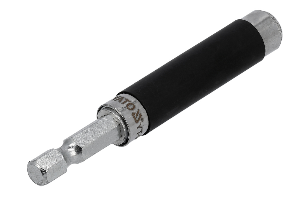 Держатель магнитный для бит 1/4" 80мм YATO (YT-0467) для шуруповерта - купить в каталоге Стант Креп.