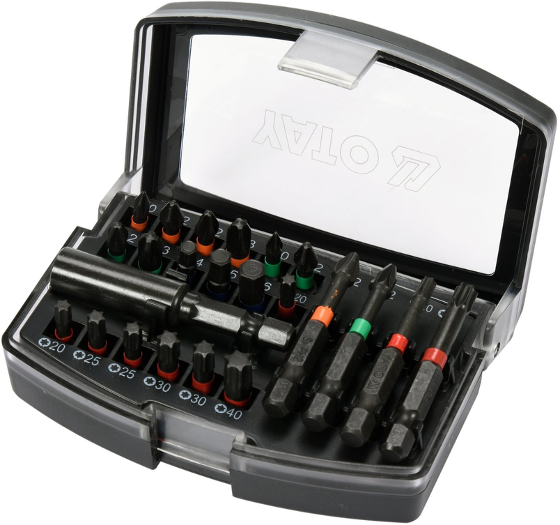 Набор ударных біт 23шт YATO (YT-04621)