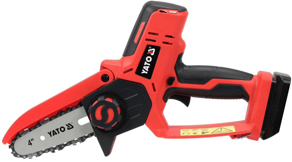 Аккумуляторная садовая цепная пила18V, 4'', без АКБ YATO (YT-828136) - купить в каталоге Стант Креп.