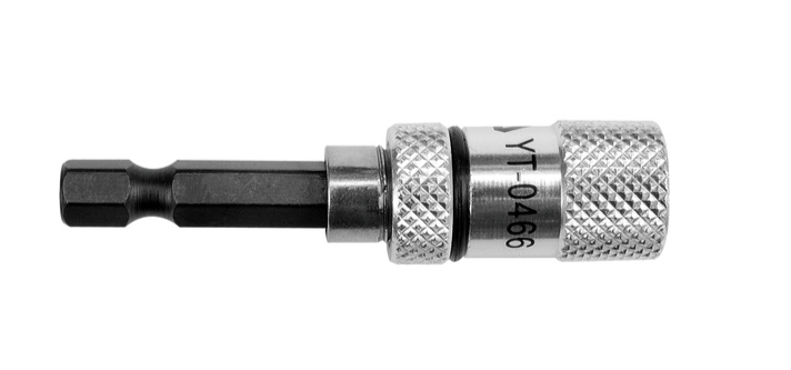 Держатель магнитный для бит 1/4" 60мм YATO (YT-0466)