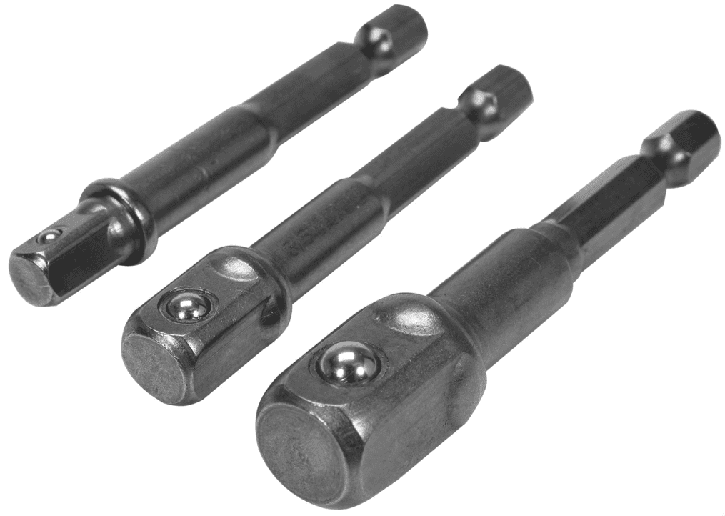 Набор адаптараў для насадак 1/4"(6,3 мм), 3/8"(9,5 мм), 1/2"(12,7 мм) YАТО (YT-04685)