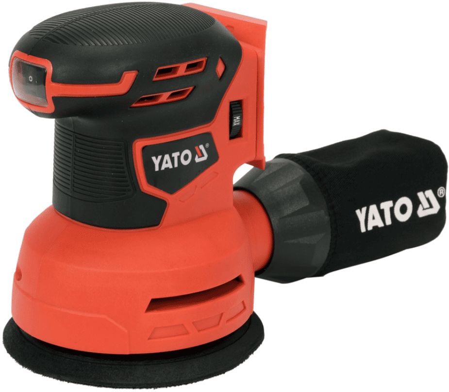 Аккумуляторная эксцентриковая шлифовальная машинка 18V, 125мм, без АКБ, YATO (YT-82753) - купить в каталоге Стант Креп.