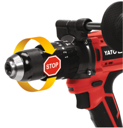 Бесщеточный ударный шуруповерт 18V, 75Nm, 2х3,0Ah YATO (YT-82791) - купить в каталоге Стант Креп.