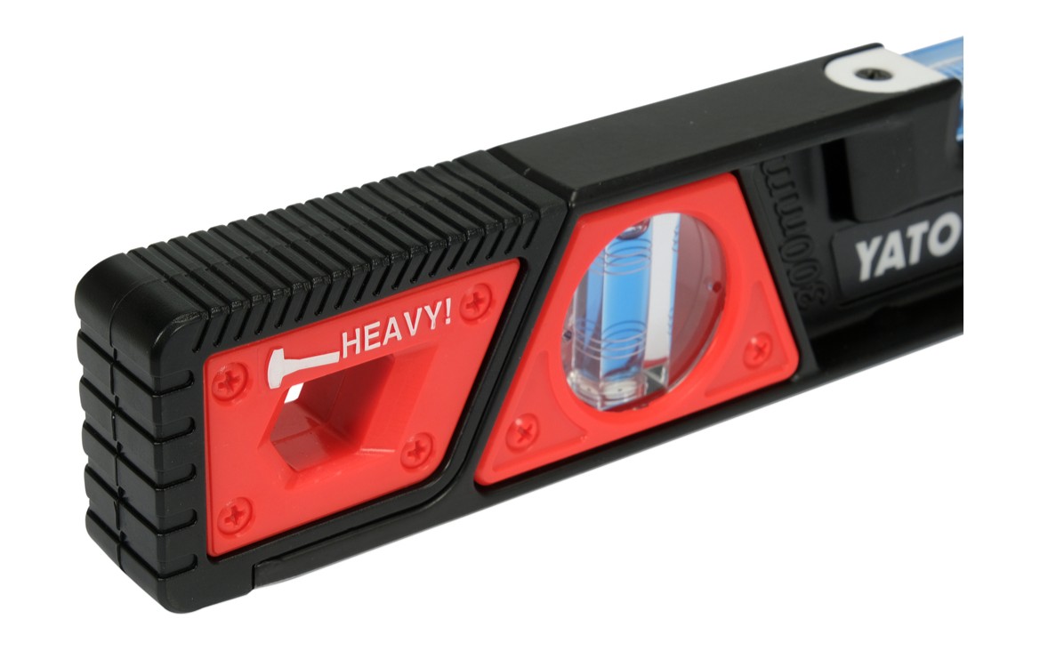 Уровень усиленный магнитный 2-глазка YATO (YT-30310): цена в Минске - Стант Креп.