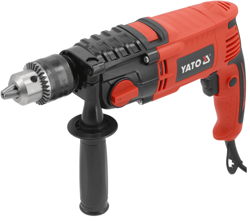 Дрыль ударная 1200W, 16мм, 2 хуткасці, YATO (YT-82045)