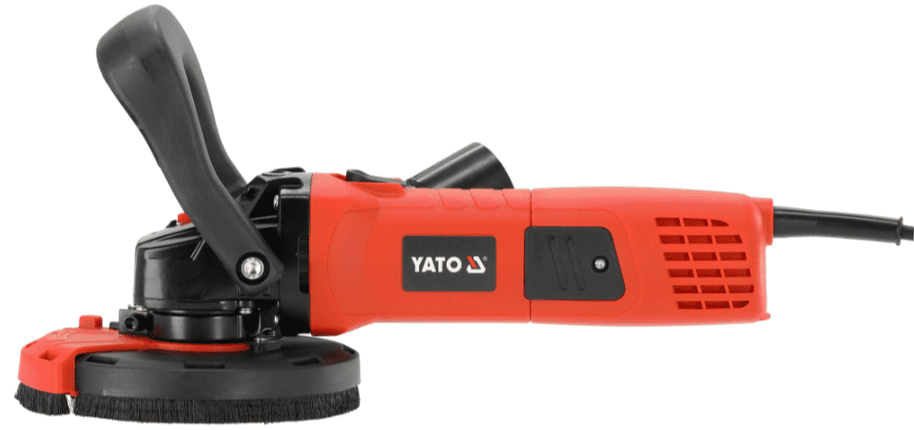 Полировальная машина по бетону с регул. скорости 1400W, 125мм, YATO (YT-82164) - купить в каталоге Стант Креп.