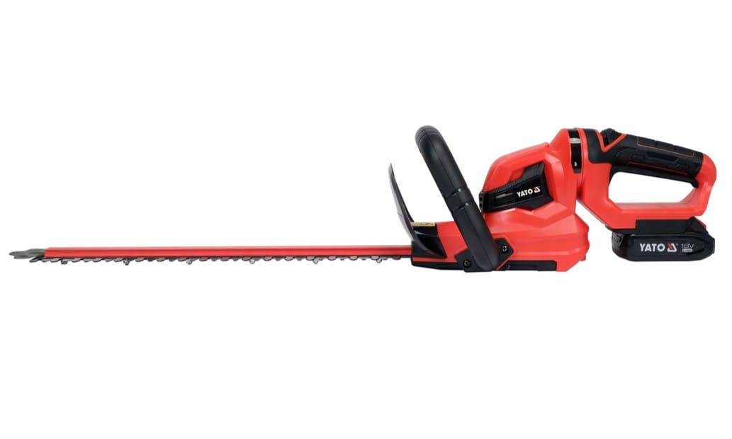 Аккумуляторный кусторез с поворотной ручкой 450мм, 18V, 2Ah YATO (YT-828331) - купить в каталоге Стант Креп.