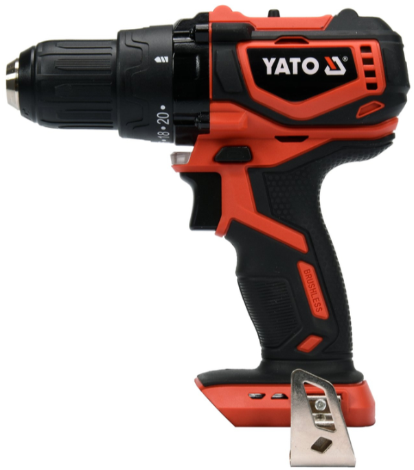 Бесщеточный шуруповерт 18V, 42Nm, без АКБ YATO (YT-82795) - купить в каталоге Стант Креп.