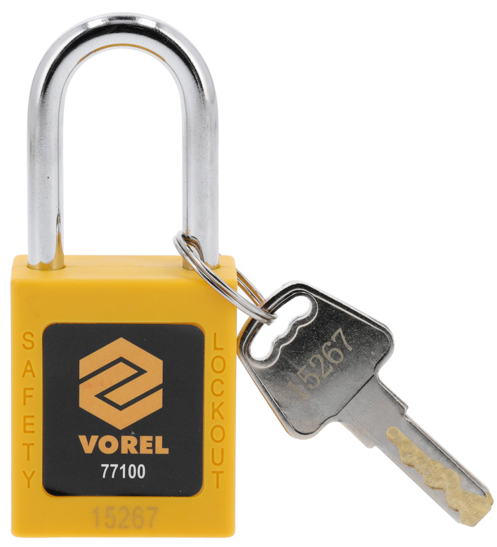Замок навесной с нейлоновым покрытием Vorel (77100)
