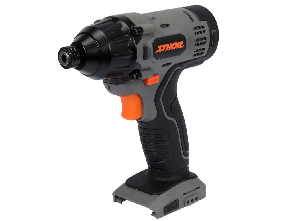 Акум. ударны вінтакрут-шрубакрут 20V, 1/4'', 150Nm, без АКБ Sthor (78113)