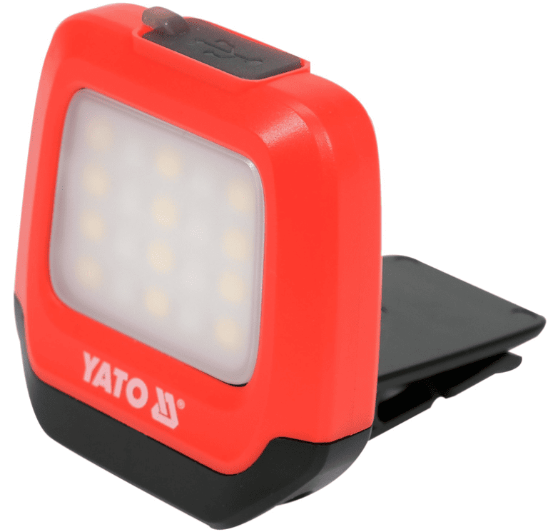 Налобный LED фонарь 2в1 с датчиком движения, 3.7V, 0.5Ah, 200 Lm, YАТО (YT-08598)