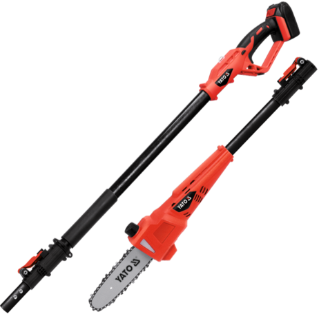 Аккумуляторный штанговый сучкорез 18V, 2Ah YATO (YT-82836)