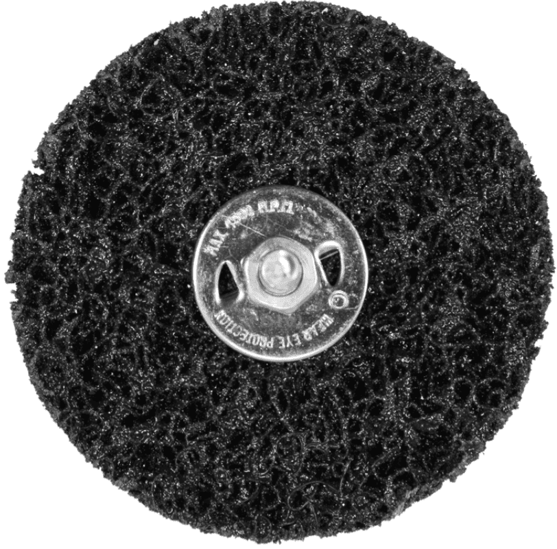 Щётка торцевая полиабразивная, со стержнем, YATO: цена в Минске