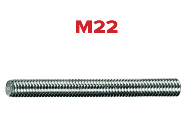 Шпілька разьбовая М22
