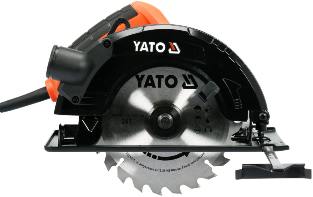 Электрическая циркулярная пила 185мм 1500W YATO (YT-82152) - купить в каталоге Стант Креп.