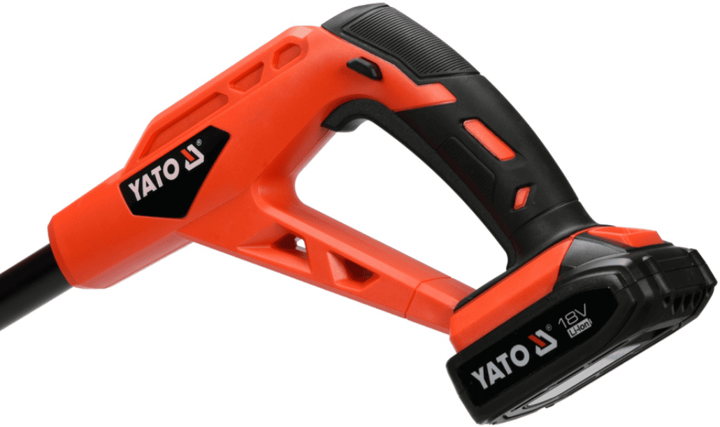 Аккумуляторный триммер 18V, 30см, 2Ah, YATO (YT-82830) - купить в каталоге Стант Креп.