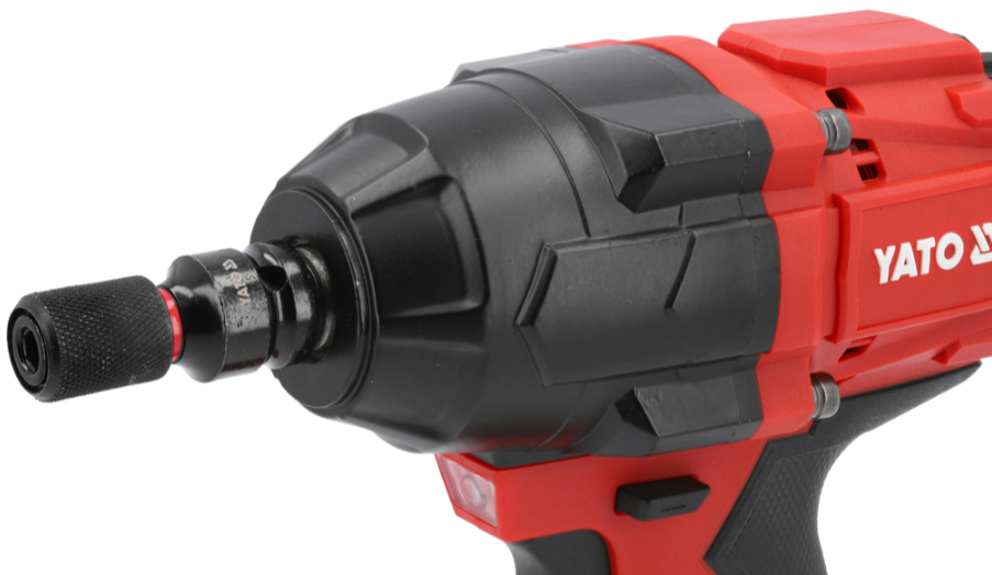 Аккумуляторный бесщеточный ударный гайковерт 18V, 1/2'', 850Nm, без АКБ YATO (YT-827793) - купить в каталоге Стант Креп.