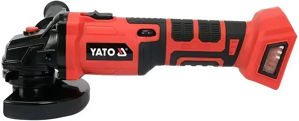 Бесщеточная аккум. углошлифовальная машина 18V, 100мм, 2х4,0Ah YATO (YT-828245) - купить в каталоге Стант Креп.