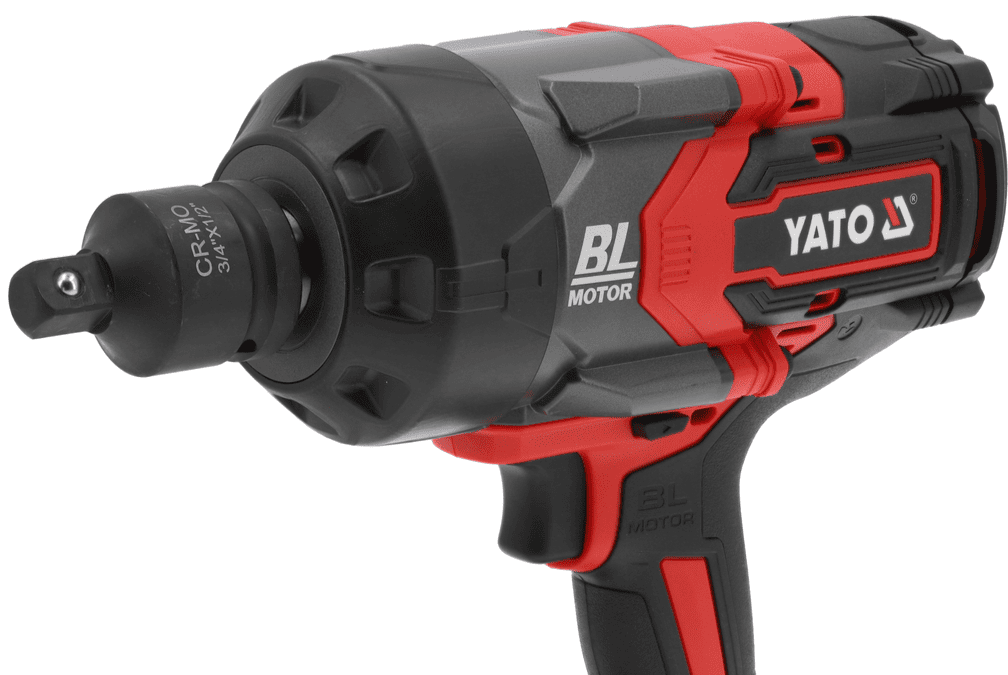 Аккумуляторный бесщеточный ударный гайковерт 18V, 3/4'', 2400Nm, без АКБ, YATO (YT-828074) - купить в каталоге Стант Креп.