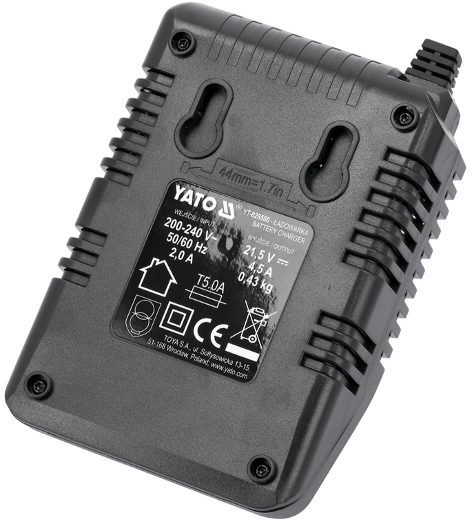 Зарядное устройство 18V, 4.5A, YATO (YT-828500) - купить в каталоге Стант Креп.