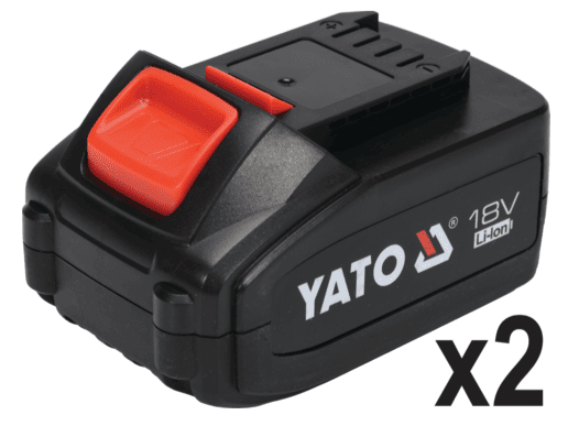 Бесщеточный ударный шуруповерт 18V, 120Nm, 2х4Ah YATO (YT-8277915) - купить в каталоге Стант Креп.