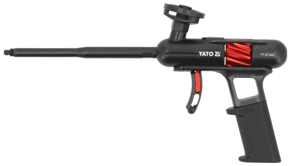 Пісталет для мантажнай пены 340/185мм, Alum/PTFE YATO (YT-67440)