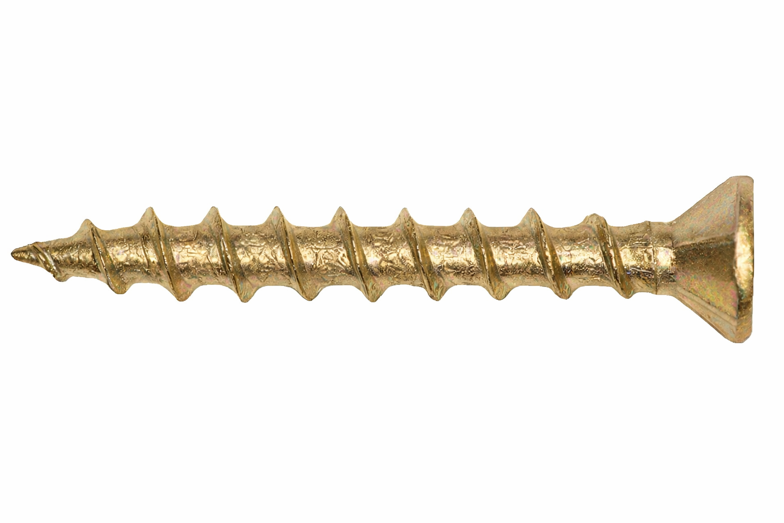 Шуруп оконный 4х35,острый,желтый цинк,зенкующая головка в Минске