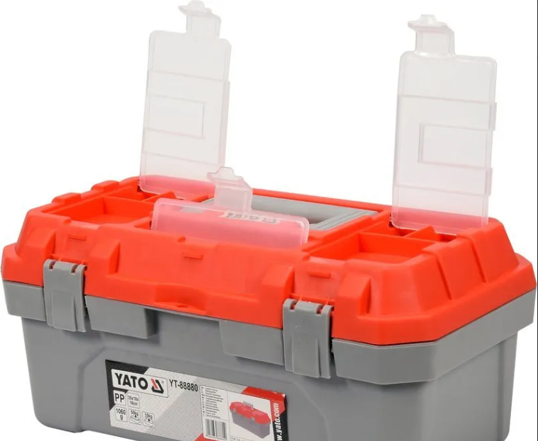 Кейс пластиковый для инструмента 19", YАТО (YT-88882): цена в Минске - Стант Креп