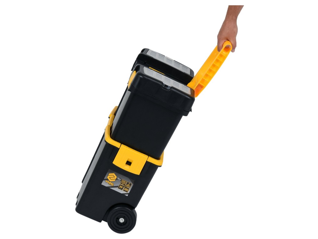 Набор ящиков для инструм. 2-сегментный на колесах Vorel (78731): цена в Минске - Стант Креп