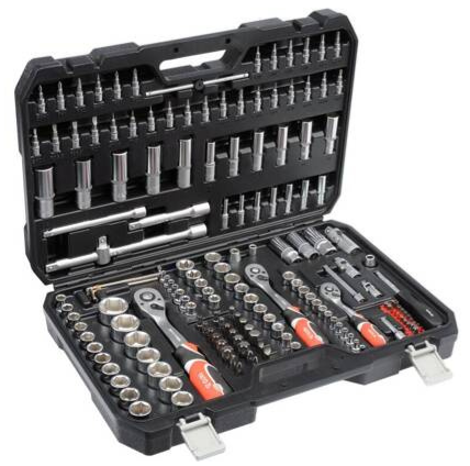 Набор iнструмента 1/2",1/4",3/8" 173пр XXL YATO (YT-38931)