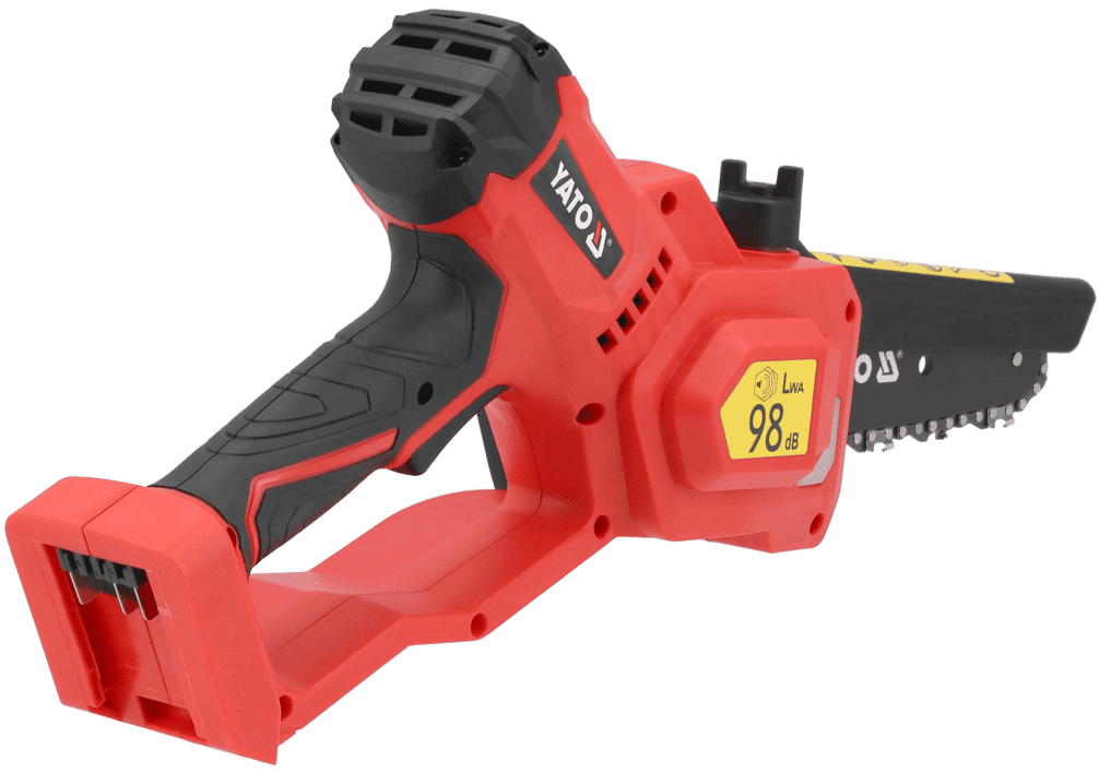 Аккумуляторная садовая цепная пила 18V, 7''(176 мм), без АКБ, YATO (YT-828134) - купить в каталоге Стант Креп.