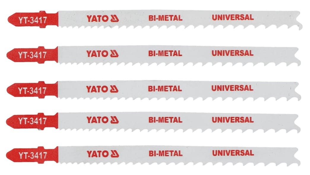 Палотны для электралобзіка BI-MET 10-5 TPI, 5шт YATO (YT-3417)
