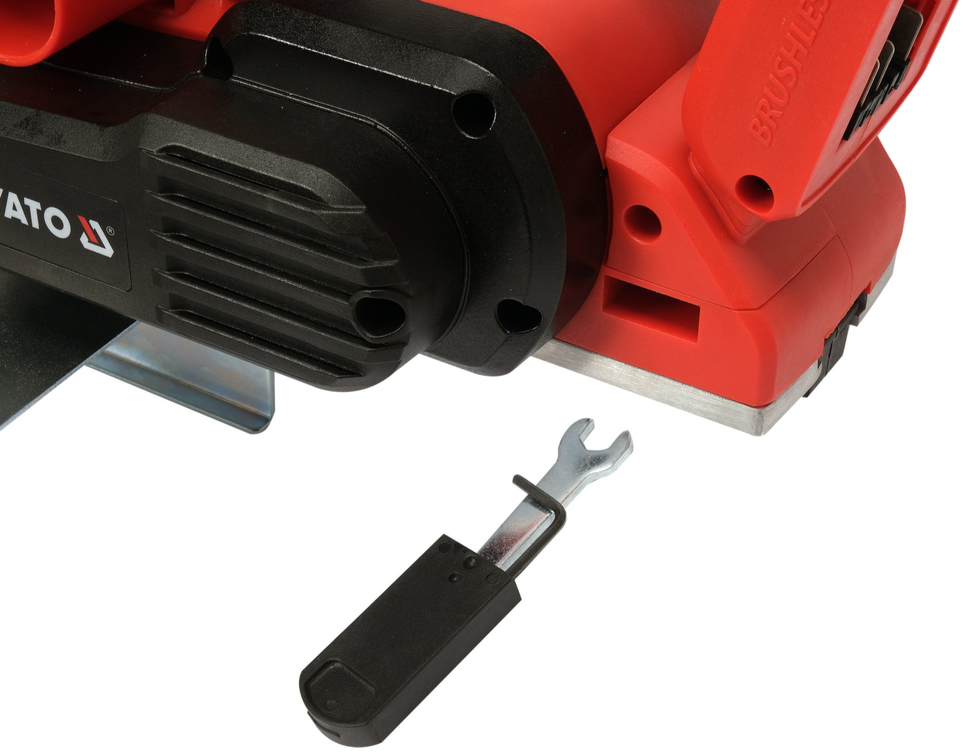 Аккумуляторный бесщеточный рубанок по дереву 18V, 82мм, без АКБ и ЗУ YATO (YT-82192) - купить в каталоге Стант Креп.