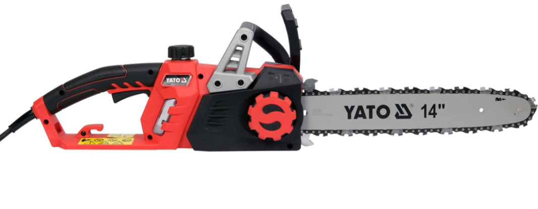 Электрическая цепная пила 1600W, 14"(355мм) YATO (YT-84868) - купить в каталоге Стант Креп.