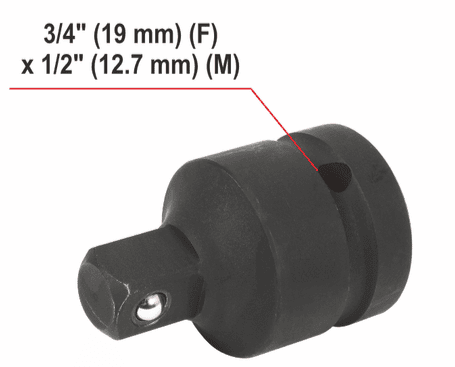 Аккумуляторный бесщеточный ударный гайковерт 18V, 3/4'', 2400Nm, без АКБ, YATO (YT-828074) - купить в каталоге Стант Креп.