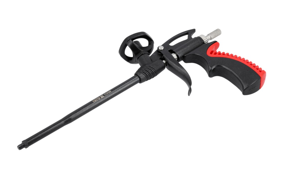 Пистолет для монтажной пены 350мм Alum/PTFE YATO (YT-67436): цена в Минске - Стант Креп.